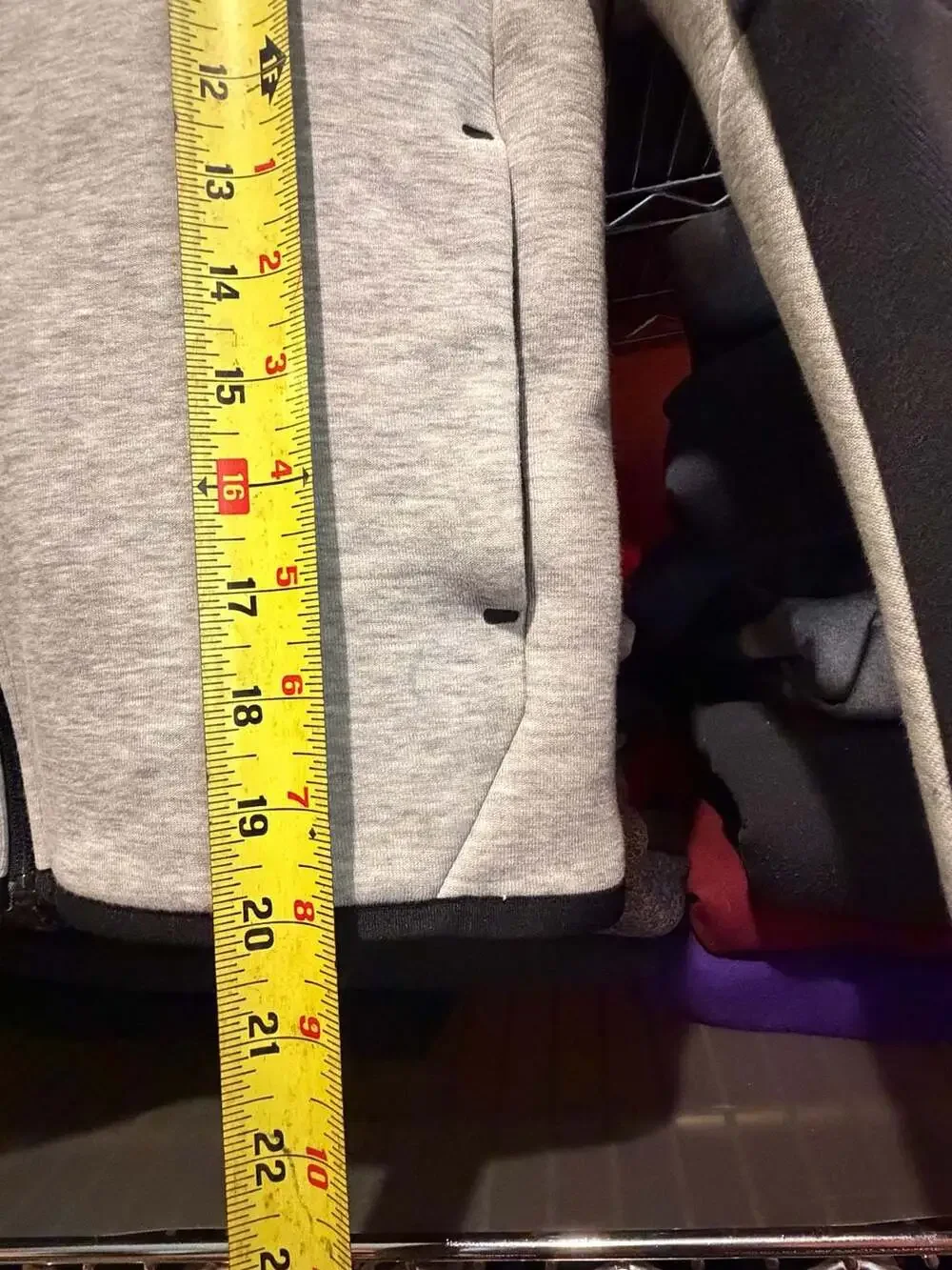 Nike Tech Fleece Windrunner Full-Zip Hoodie - Black/Grey Youth Medium